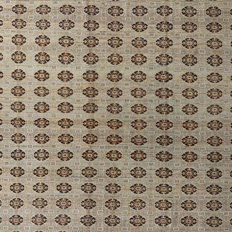 Abstract Indoor Rug, Square 6'