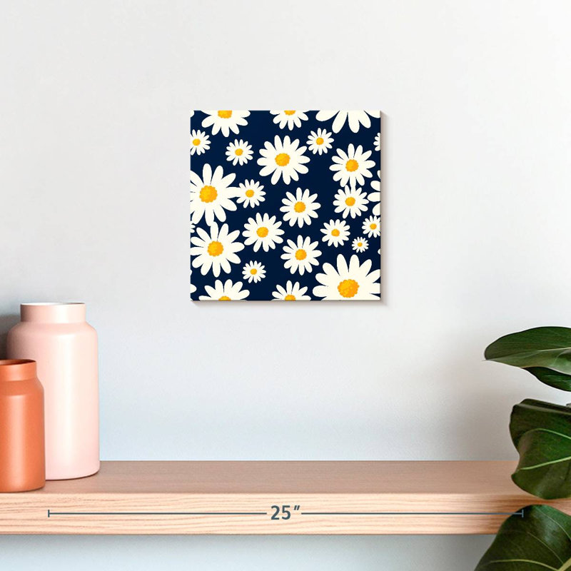Motif de marguerite Arney, H 10 po x l 10 po