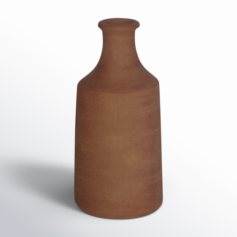 Persell 8.66'' Terracotta Table Vase
