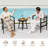 Outdoor Patio Furniture Sets 3 Pieces Lawn Porch Chairs With Metal Table For Balcony Yard Garden Poolside-62680252