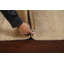 Tapis beige en laine noué à la main de conception unique 3 pi 7 po x 5 pi 10 po New Age