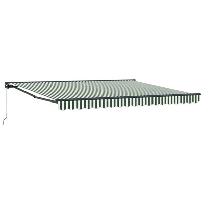 VidaXL Polyester Cover Retractable Patio Awning