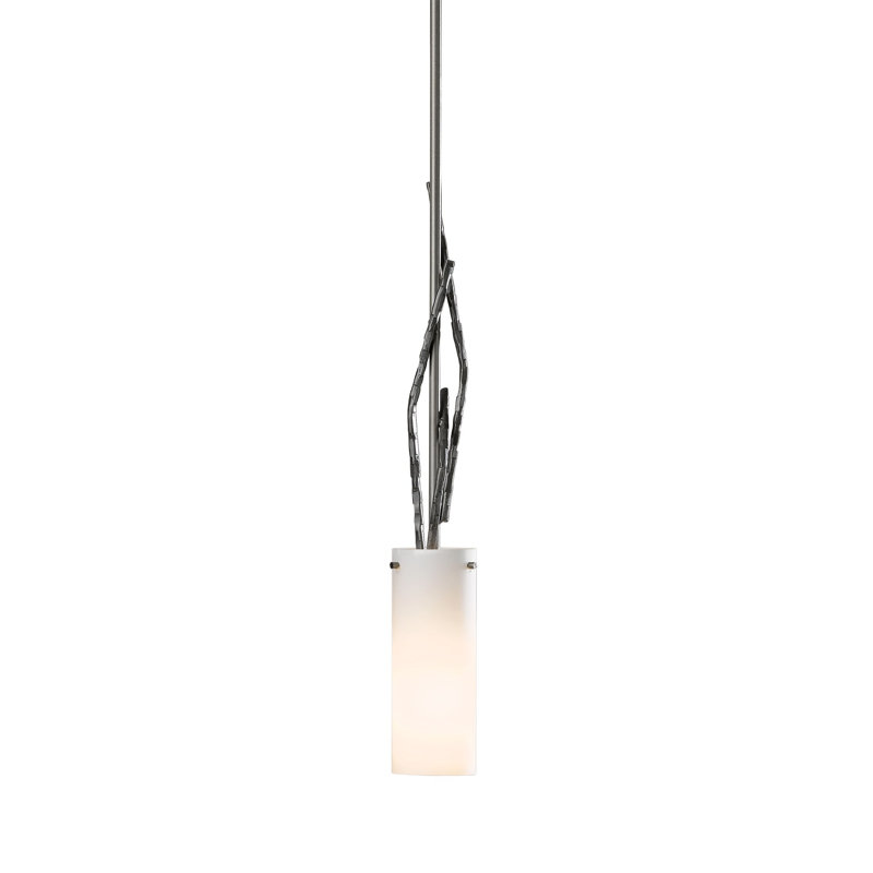 Brindille 1 - Light Single Cylinder Pendant, Dark Smoke