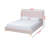Jacqeuline Upholstered Wingback Bed-1025458477