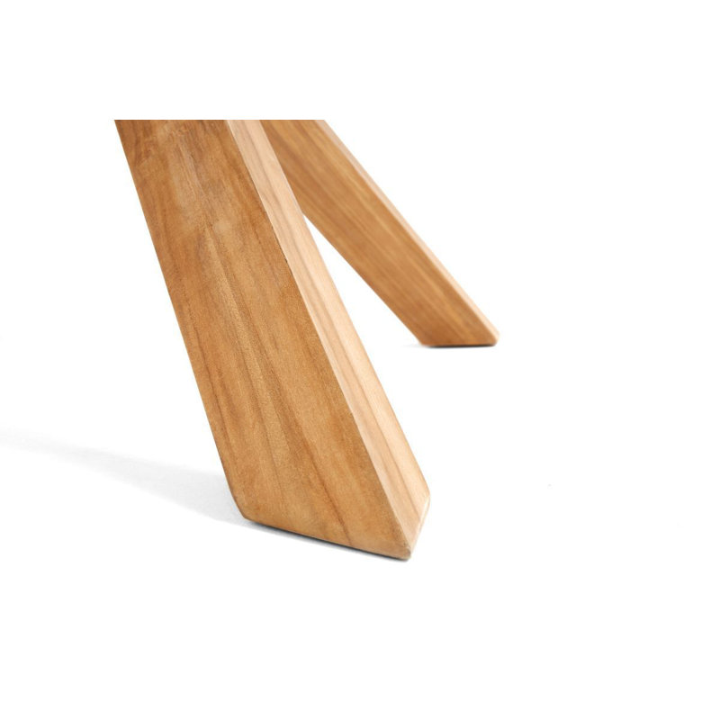 Table de salle à manger ronde en teck Winston