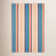 Sloane Stripe Sunset Handwoven Cotton Rug