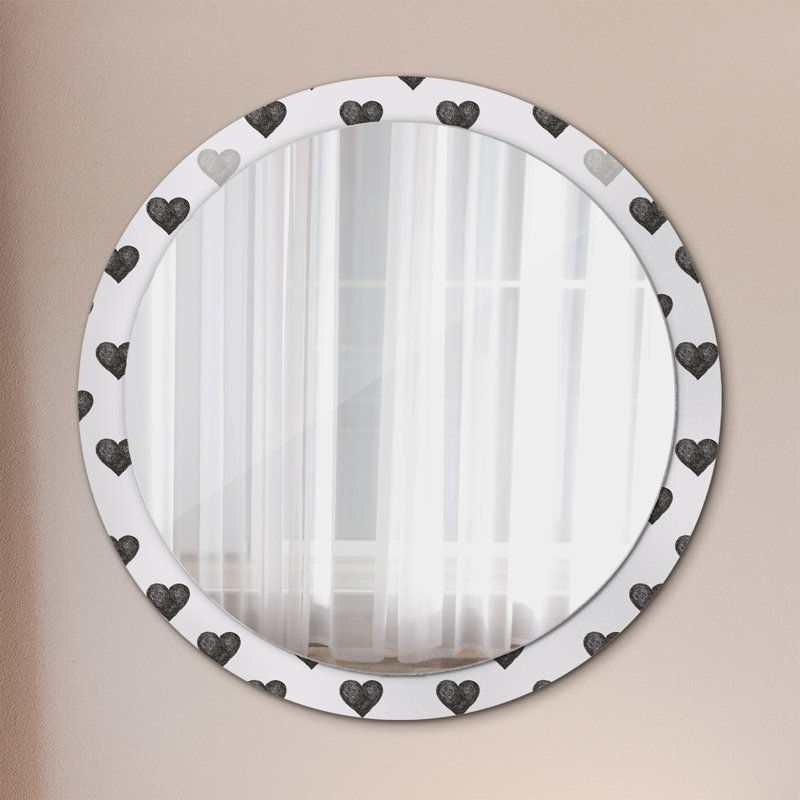Huldar Glass Flat Wall Mirror