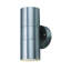 Woodcroft Stainless Steel 2 - Bulb 16 cm H Hardwired Outdoor Wall Light