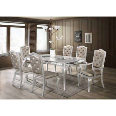 Ensemble de salle à manger rectangulaire L 43,5 po x l 85,5 po Meave
