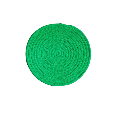 15" Round Braided Placemats Set Of 4