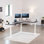 Bureau en coin VIVO Electric 78 po x 55 po, série 3E5SW