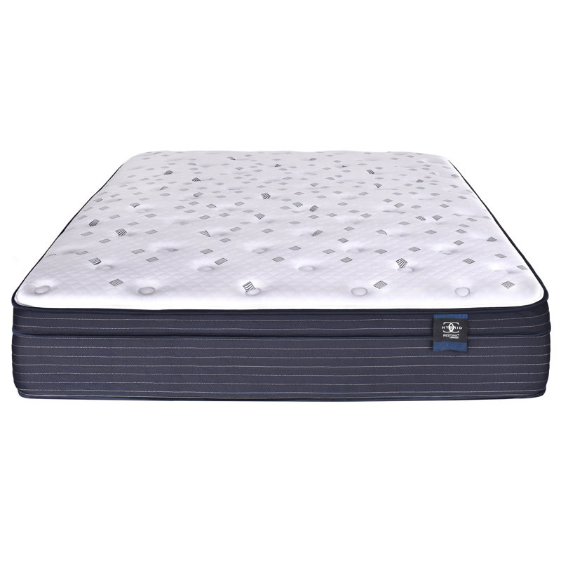 Matelas hybride à plateau euro, Lit simple, 14.5"