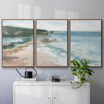 " Distant Regatta II " 3 - Pieces