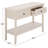 Quinta 2 Drawer 1 Shelf Console-1881475036