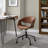 Arshad Upholstered 4-Star Task Chair-110988323-110988324