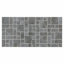 Carreau de mosaïque en verre gris anglais 3 "x 3" gris ardoise Continental