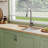 Deervalley Fireclay Workstation Kitchen Sink 30" L X 19" W Large Single Bowl Undermount/Drop-In Kitchen Sink With Accessories