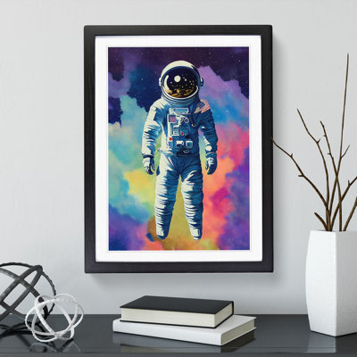 Timeless Astronaut - Single Picture Frame Print