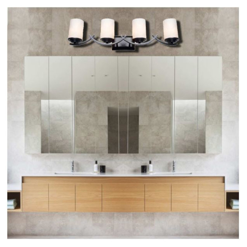 Oil Rubbed Bronze 4-Light Dimmable Vanity Fixture