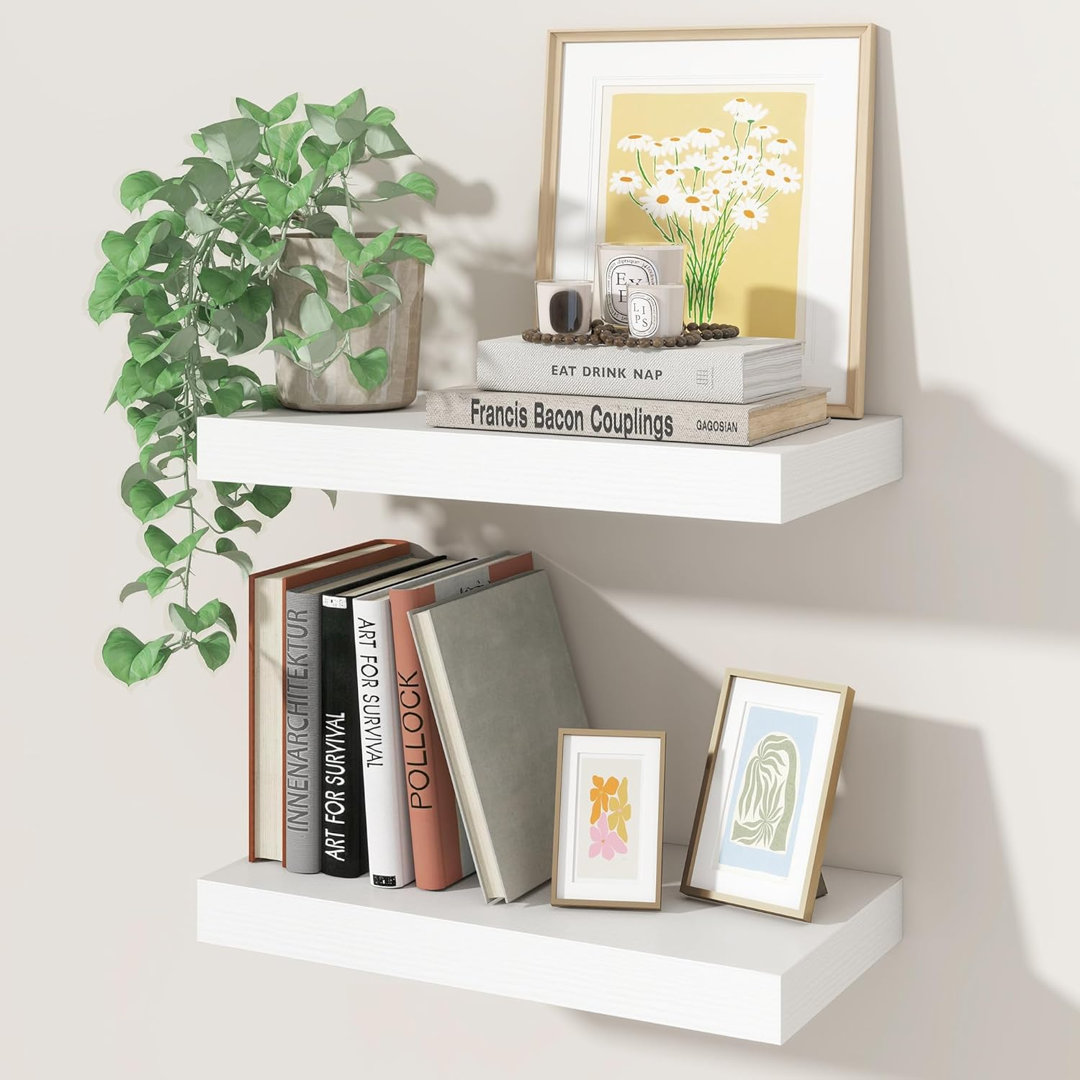 40cm Floating Shelves for Wall 2 Pack