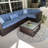 Ensemble de conversation avec coussins 4 pièces pour patio-1270250503