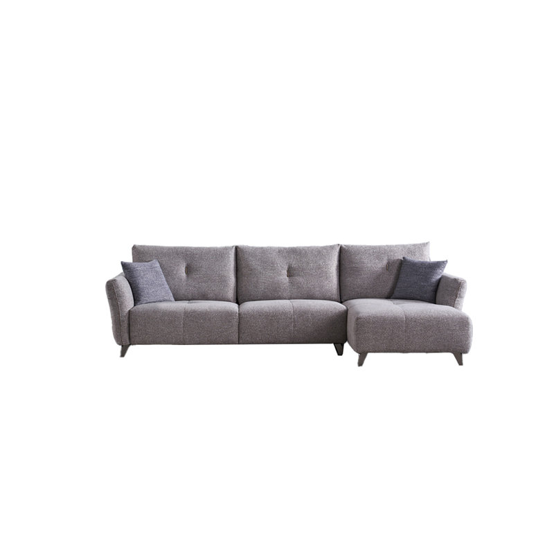 Canapé modulaire 3 pièces Luiken, Accoudoir à droite (vu de face)