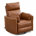 Cuir PU brun caramel