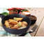 Satin Stripe Design Non-Stick Induction Frying Pan-60810171