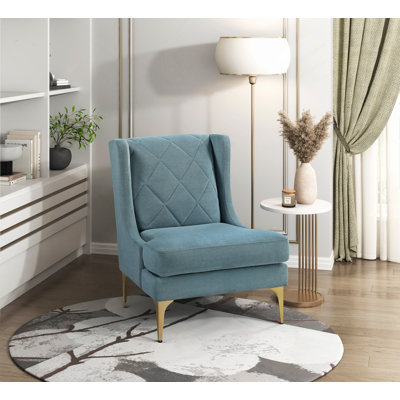 Luxueux fauteuil d'appoint à oreilles avec un confort exceptionnel et un design élégant