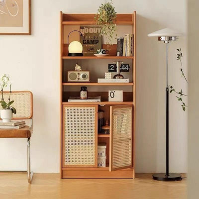 Simple and Classic Solid Wood Display Cabinet