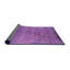 Tapis géométrique rose-1976767644