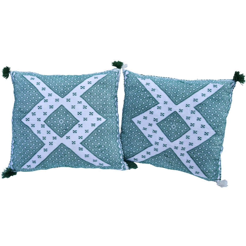 Wool Rectangular Pillow Cover & Insert