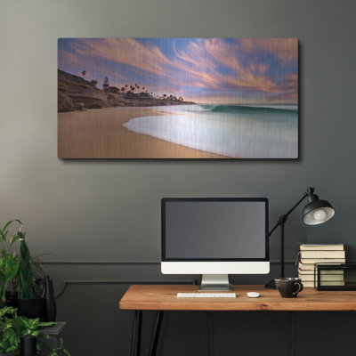«The Beach Break» par Lee Sie, art mural en métal