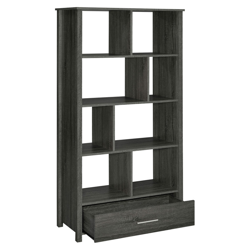 Bibliothèque de rangement Dylan, Gris
