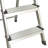 Crescentia 3- Step Aluminium Lightweight Folding Small Step Ladder