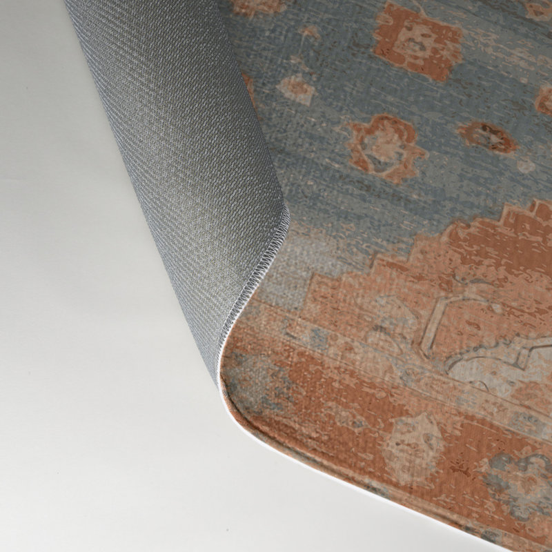 Overdyed Brown Indoor and Outdoor Area Rug, Rectangle 9' x 12'