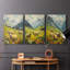 Lanscape Study Series CV - Ensemble de 3 toiles tendues avec châssis - Prêt à être accroché-276379699