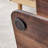 Rectangular Coffee Table In Walnut Finish - Fits Home Decor Style Dark Brown Textured Sticker Tone Living Room Comforts