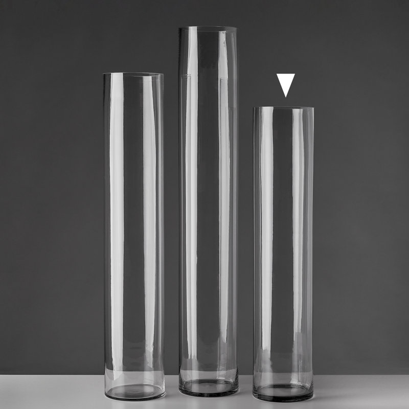 Emit Glass Jar, 70cm H x 15cm W x 15cm D