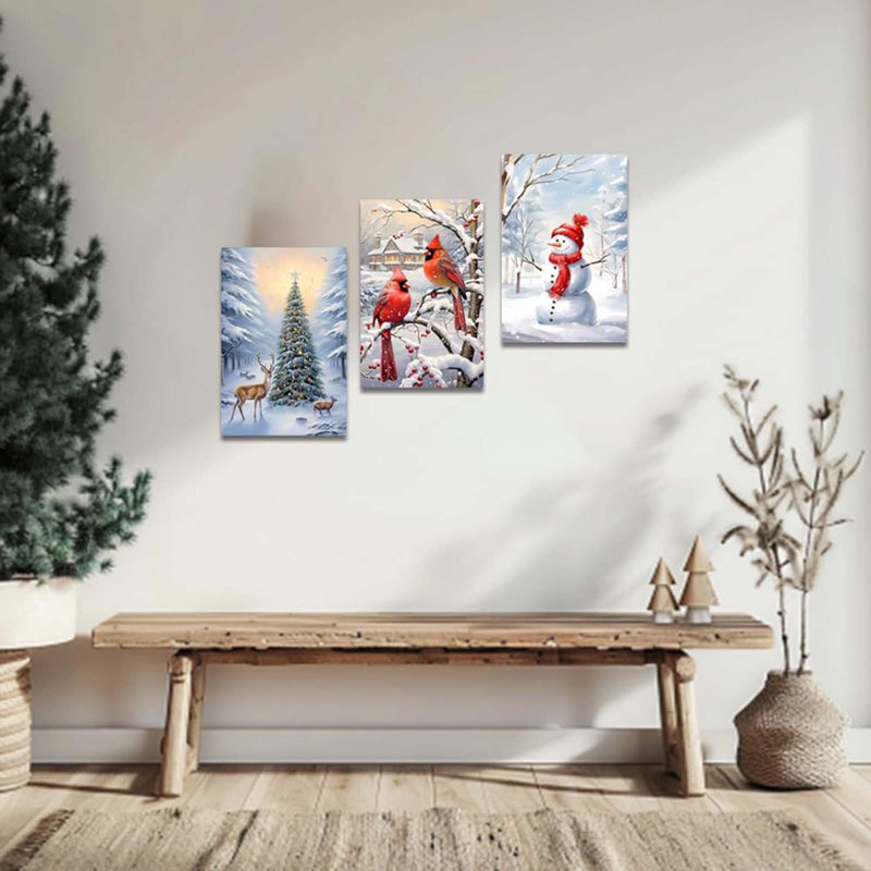 5.63 3 Piece Wrapped Canvas Print, 40 cm H x 90 cm W