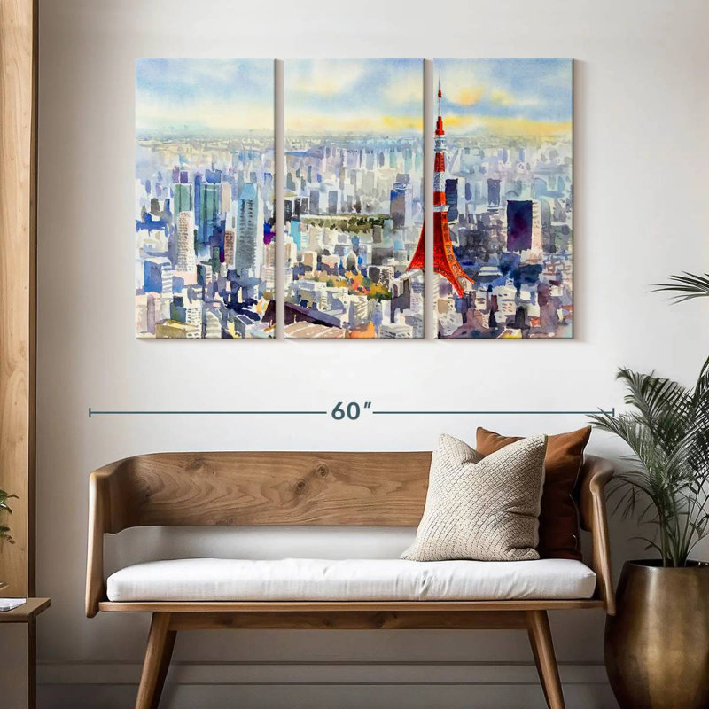 Rorry Urban Tokyo View, 32" H x 50" W