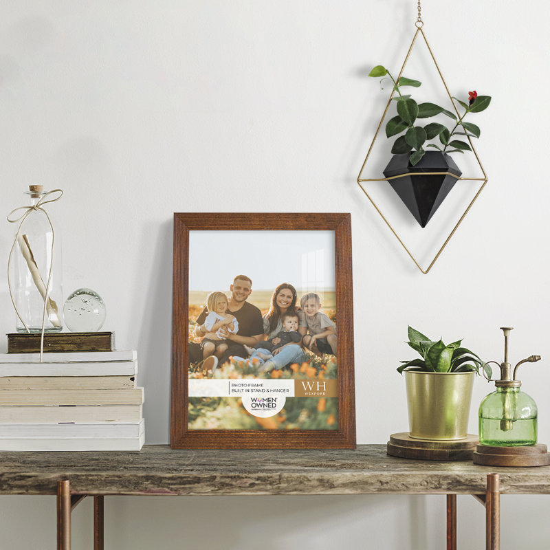 Wood Picture Frame - Set of 10, Brown, 8" x 10"
