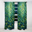 Panneau de rideau floral, motif botanique occultant - Herbes Tarragon Tales V-1699171604
