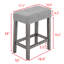 Ensemble de 4 tabourets de bar et tabourets à hauteur de comptoir, table avec prise de courant, espace de jeu pour cuisine-1157139217-1157139220-1157139222
