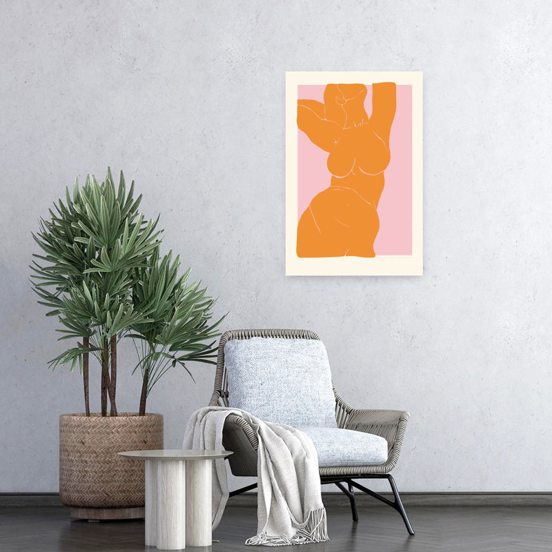 Art contemporain, art contemporain abstrait, H 24 po x l 16 po