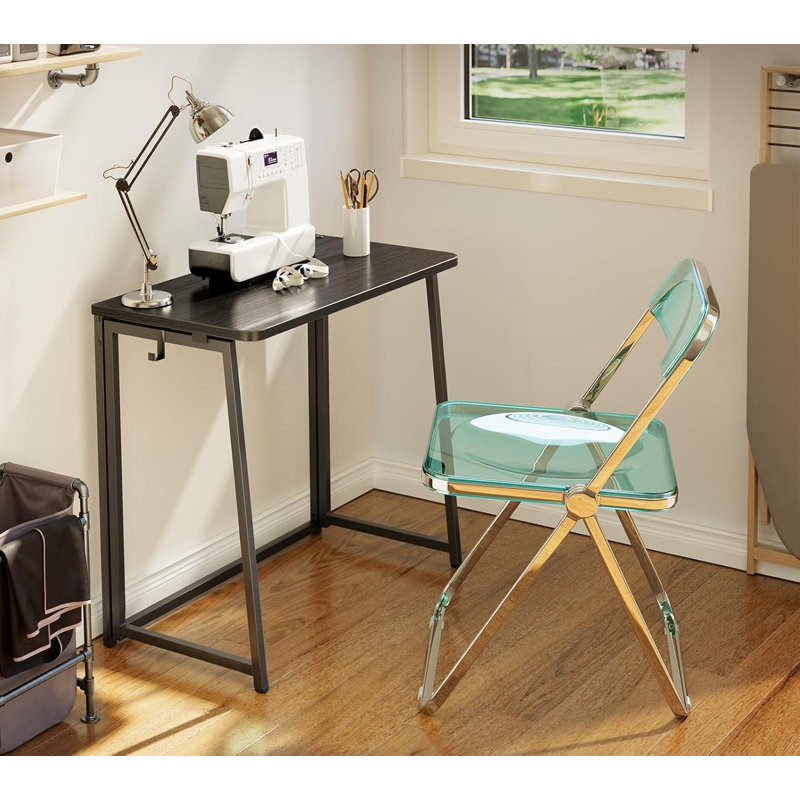 80cm Folding Table, Black