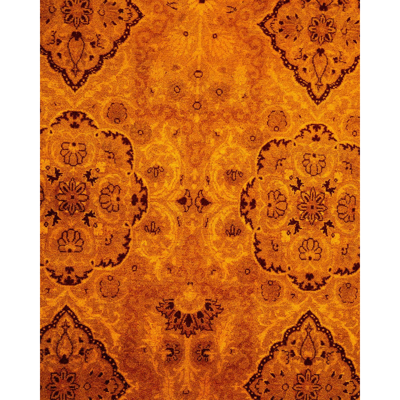 Fine Vibrance One-of-a-Kind 8'2" x 10'2" Hand Knotted Area Rug