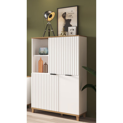 Highboard Plissee