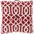 Charming Key Geometric Indoor/Outdoor Throw Pillow-1811194111