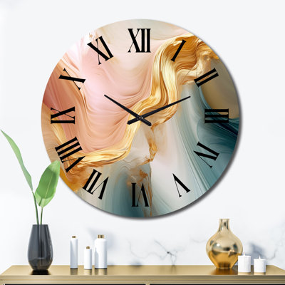 Horloge murale Exquise Wave Harmony